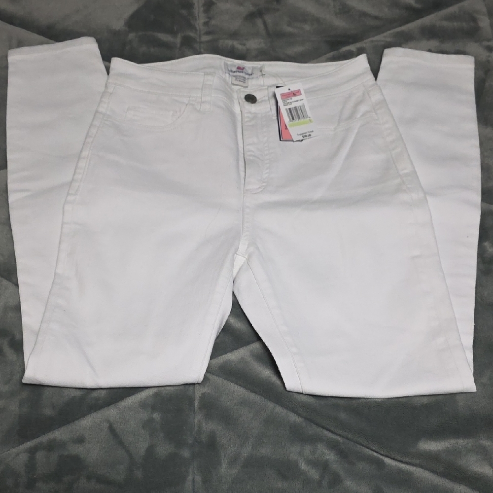 Vineyard Vines Women's Crisp White Skinny Jeans